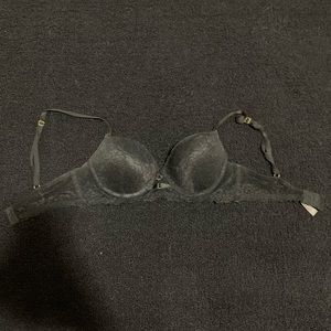 Black Lace Bra